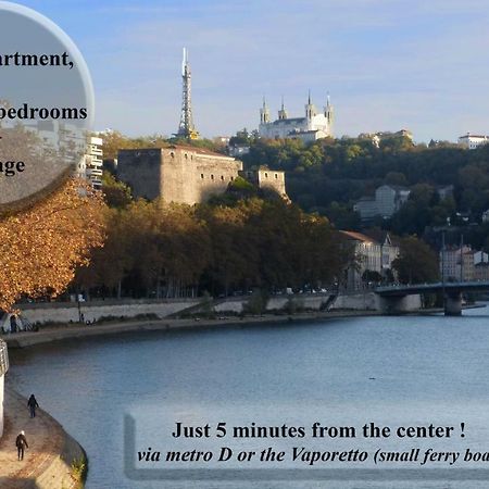 Апартаменты T3 55M2 & Garage, Proche Saone, Et 5 Min Vieux Lyon Via Metro D Экстерьер фото